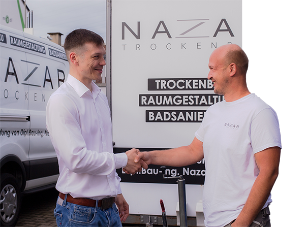 Nazar Shorokhov mit Teammitglied